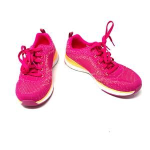 Skechers Size 9 Sneakers‎ Pink Memory Foam Air Cooled Lace Up Running Comfort